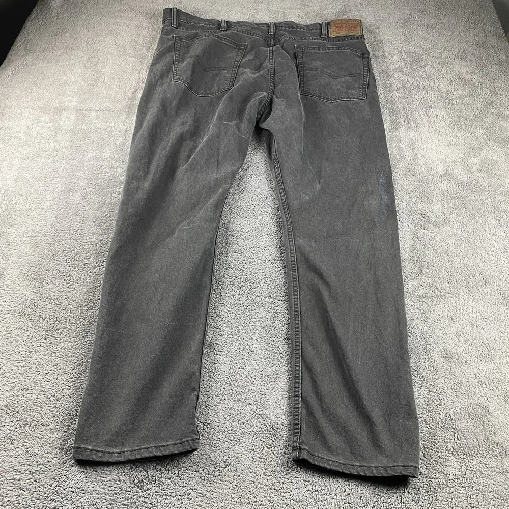 Levis 510‎ Skinny Jeans Mens 38x30 Dark Gray Mid Rise Denim